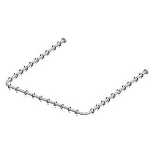 Douchegordijnstangen-Set voor douche, U-vormig 14940171200