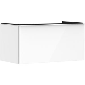 Onderkast wit hoogglans 980x550mm 1x la voor consoles greepkleur mat wit Xelu Q 54058700