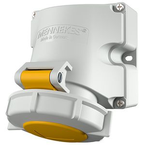 Wandcontactdoos 16A 3-polig  4H 110V IP67