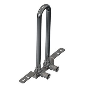 Dubb. radiatorbocht TIGRIS M5 16mm Muur