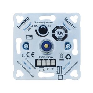 Universele leddimmer faseafsnijding tussen 1-200W