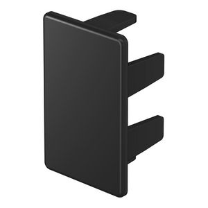 Eindschot leidingkanaal 25x40 polyvinyl. RAL9005 VVE=10