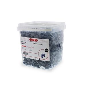 Emmer a 600st. Spijkerclip 16/19mm grijs