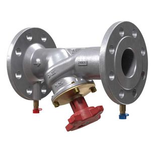 Inregelafsluiter STAF-SG flens DN80 PN25 gietijzer (flens 8 schroefgaten)