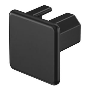 Eindschot leidingkanaal 15x15 polyvinyl. RAL9005 VVE=10