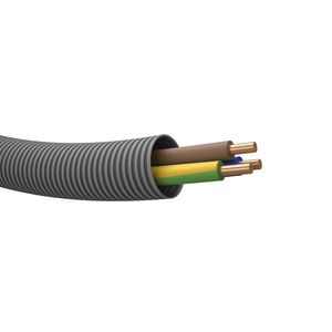 Haspel a 300m. voorbedrade buis PROFIT 16 gy VD Eca# 3G2,5mm² (geel/groen-blauw-bruin)