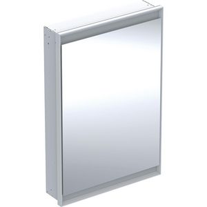 Inbouw spiegelkast 1 deur scharnieren links 60x90cm ComfortLight wit ONE excl. ruwbouwbox