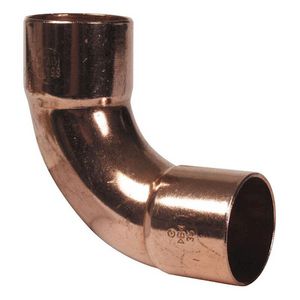 Bocht 90 ° roodkoper soldeer 12mm 95002A k/g VVE=10