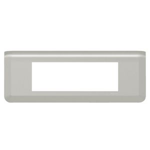 Afdekraam 6 module Aluminiumhorizontaal Mosaic