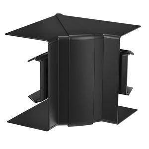 Binnenhoekstuk wandgoot variabel 70x130 polycarbonaat/acryl.