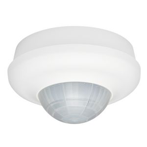 Aanwezigheidsmelder 230V secundair 24m IP54 opbouw wit