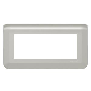 Afdekraam 5 module Aluminiumhorizontaal Mosaic