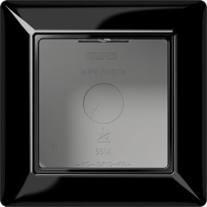 Opbouwkap A500 zwart 1-voudig
