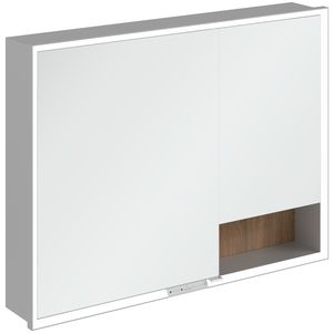 Inbouw-spiegelkast My View+ 1000x750x168mm Oak Kansas