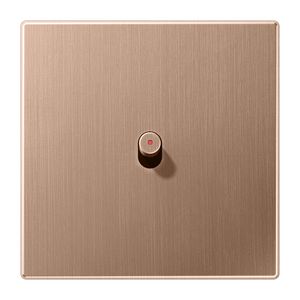 Afdek.LS1912 brons 1 hevel kegel m.lens