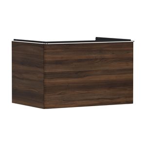 Onderkast Dark Walnut 780x550mm 1x la voor consoles greepkleur chroom Xelu Q 54057000