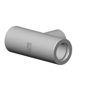 Aansluiting regendouche T-stuk 31x50x80mm Dark plat.geb