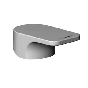 Hendel 45x28x77,5mm Mat Zwart