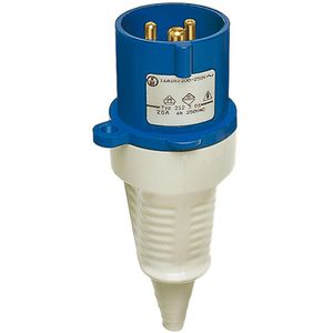 Steker 16A 3-polig 230V 6h 212306 CEE