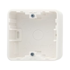 Opbouwkap CD500 wit 1-voudig