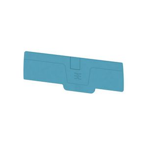 Afsluit- eindplaat blauw h:95.9mm b:2.1mm V-0 Wemi VVE=20