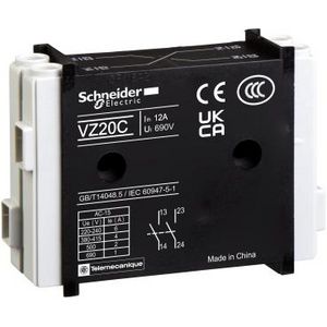 Hulpcontact 2xMaakcontact Uitbreidingsmodule V02-6 Vario