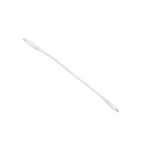 Koppelsnoer wit 200mm fem-female rond