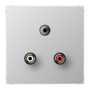 Afdekking alumuminium voor Audio/Jack LS