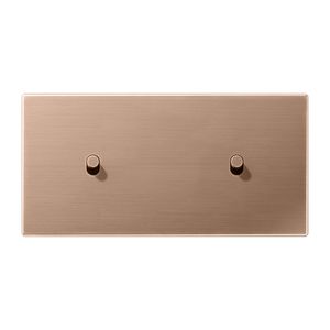 Afdek.LS1912 brons hor.1+1 hevel cyl.
