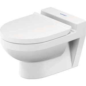 DURAVIT NO.1 #257409 wandcloset verkort 480mm wit diepspoel rimless 3ltr./4,5ltr. (excl. zitting)