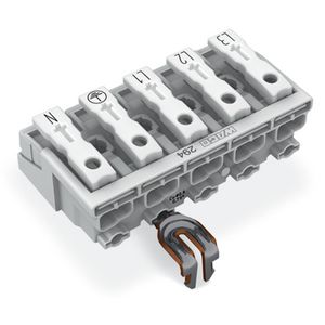 Kroonklem Drukknop extern PE-klikcontact 294-4215 VVE=250