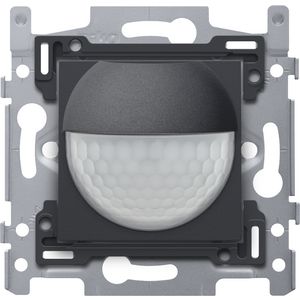 Bewegingsmelder 230V 8m 180gr. wanddetector inb.doos anthrac