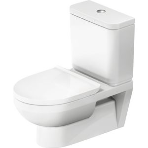 DURAVIT NO.1 #251209 duoblok wandhangend 650mm wit diepspoel rimless (excl. zitting / reservoir)