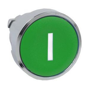 Drukknop Verzonken Terugvering 22mmI" Groen chroom