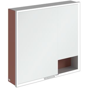 Opbouw Spiegelkast My View+ 800x750x168mm Wine Red
