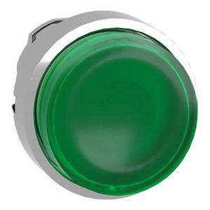 Kop voor verlichte drukknop Ø22mm Groen