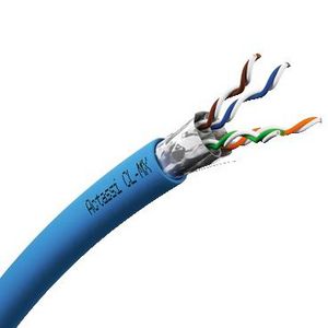 Cable LAN F/FTP 4P Cat6<sub>A</sub> Euroclass D 550MHz LSZH