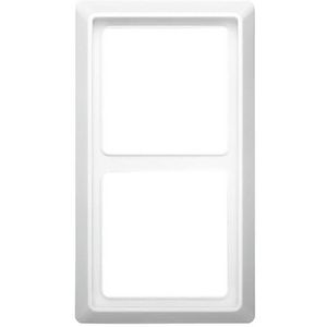 Afdekraam 2-voudig IP44 A-w alpin wit