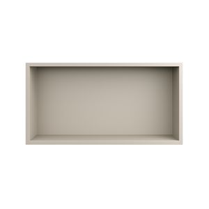 Inbouwnis Basic BOX 600x300x70mm flens kleur matt sand beige