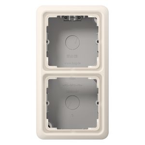 Opbouwkap CD500 wit 2-voudig