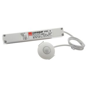 Aanwezigheidsmelder 12-48V 360gr. IB wit IP20 10m 1Kanaal