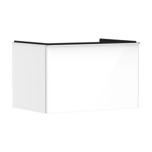 Onderkast wit hoogglans 780x550mm 1x la voor consoles greepkleur chroom Xelu Q 54054000