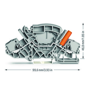 2-draads rijg 6mm² aanraking bev.testbus 8801 VVE=20