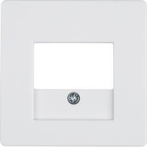 Centraaldoos RJ-datacontactd. 2v berker Q.1/Q.3/Q.7 polarwit