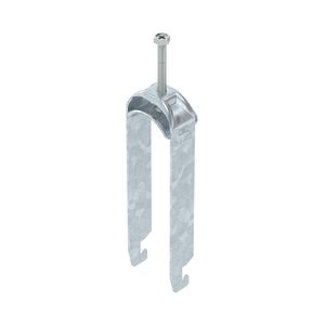 Beugelklem 3-voudig 34-40mm staal thermisch verzinkt VVE=50