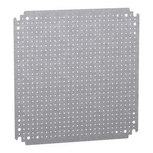 Montageplaat microperf. 400x400mm Gaten 3,6mm op 12,5mm