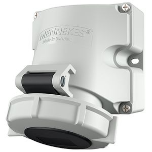 Wandcontactdoos 16A 4-polig  7H 500V IP67 TwinCONTACT