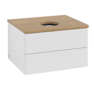 Wastafelonderkast Antao 600x360x500mm G.White.L K18111GF