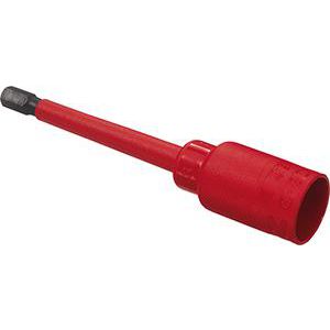 Geisoleerde binnenzeskantdop 1/2" 10mm lang