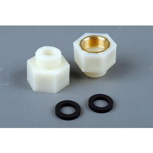 Set a 2 st. elektrolyse soknippel 1/2"bi.dr. x bu.dr.
